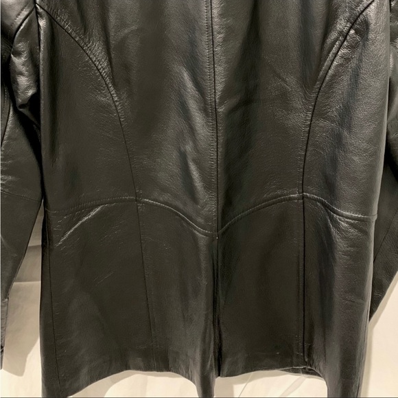 Jacqueline Ferrar Black Leather Jacket - Picture 7 of 10